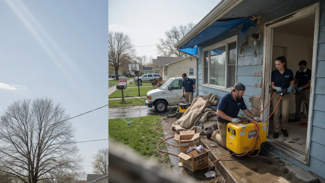 Basement Flood Cleanup in Indian Springs, NV near me